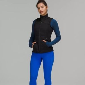 Lululemon Down For It All Vest Black Size 10